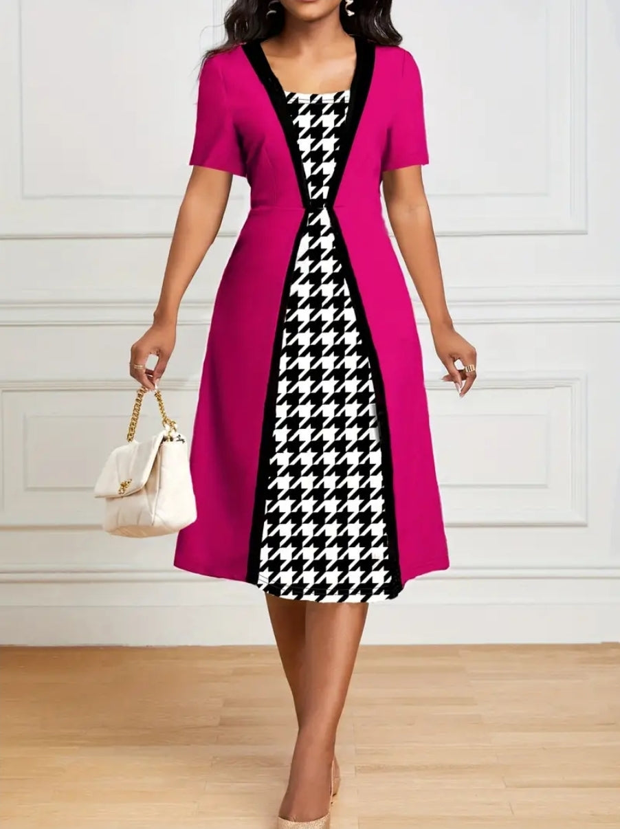 2-in-1 A-line dress